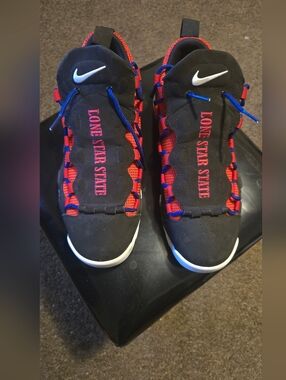 Nike Black, Red & Black Lone Star Sneakers